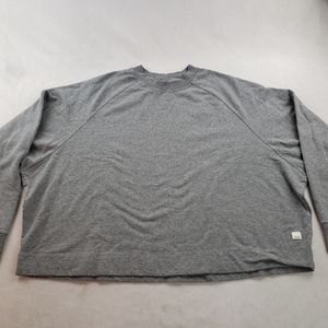 Vuori crop top sweatshirt comfy soft women XL